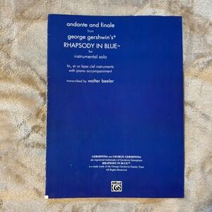 Andante and Finale from George Gershwin's Rhapsody in Blue